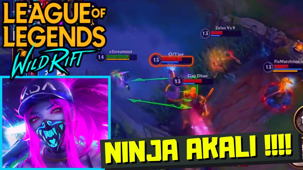 AKALI NINJA OF PARKOUR | Best of Wild Rift Streams #172