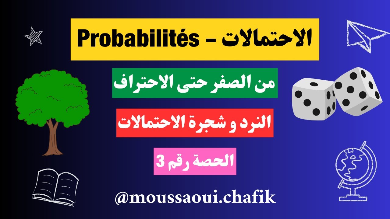 الاحتمالات النرد و شجرة الاحتمالات-- Probabilités le dé et arbre de Probabilités