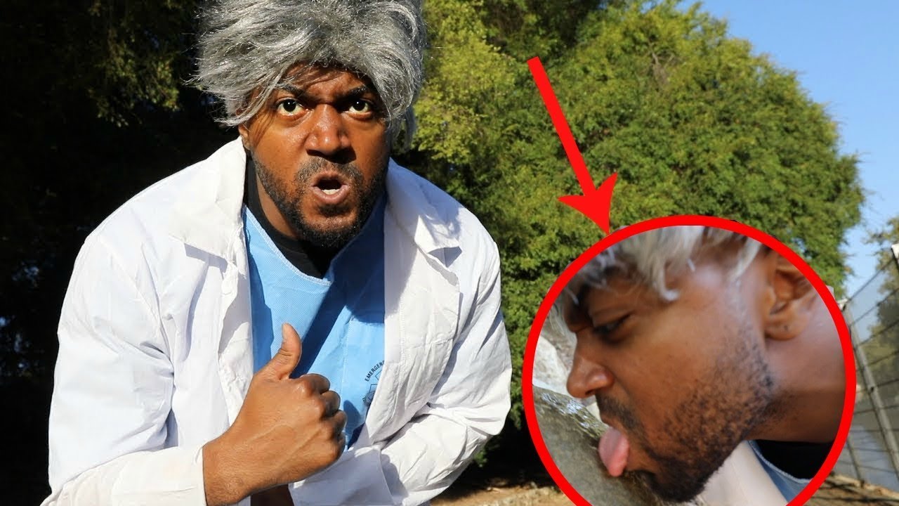 Evil Medical Doctor Drinks Nuclear Waste