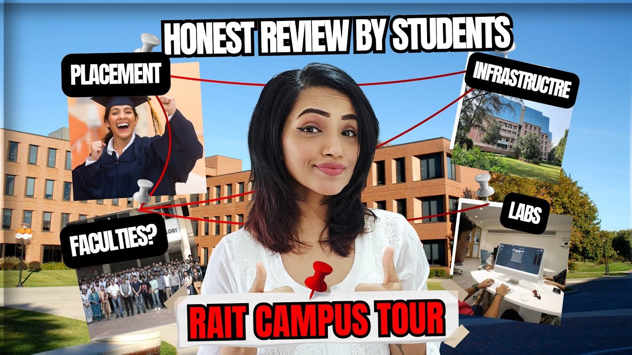 RAIT Dr. DY Patil University Full Tour & Student Review | Placements, Courses, Hostel, Crowd Review