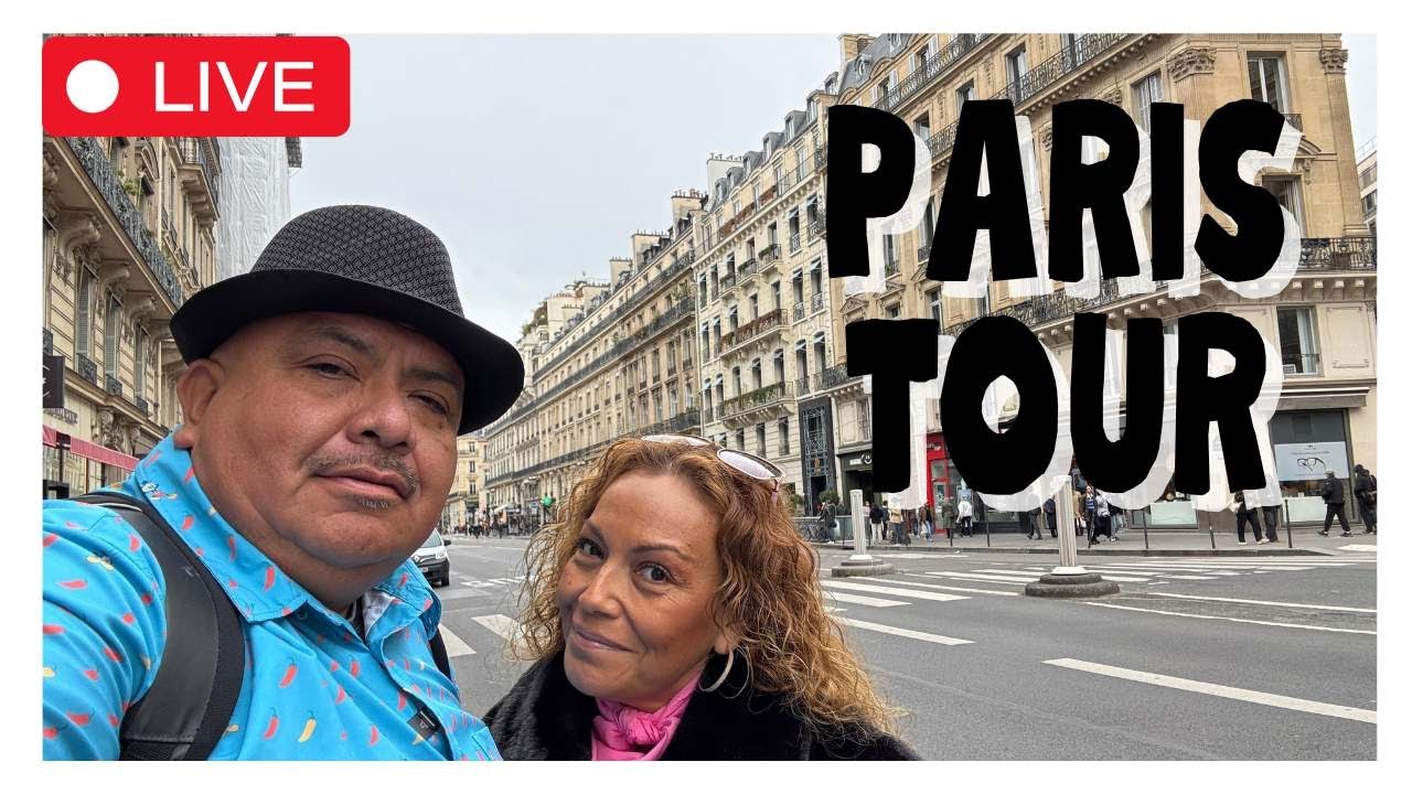 🔴  #LIVE -  Paris, France Tour of the city | Big Bus Tour  (10/29/25)