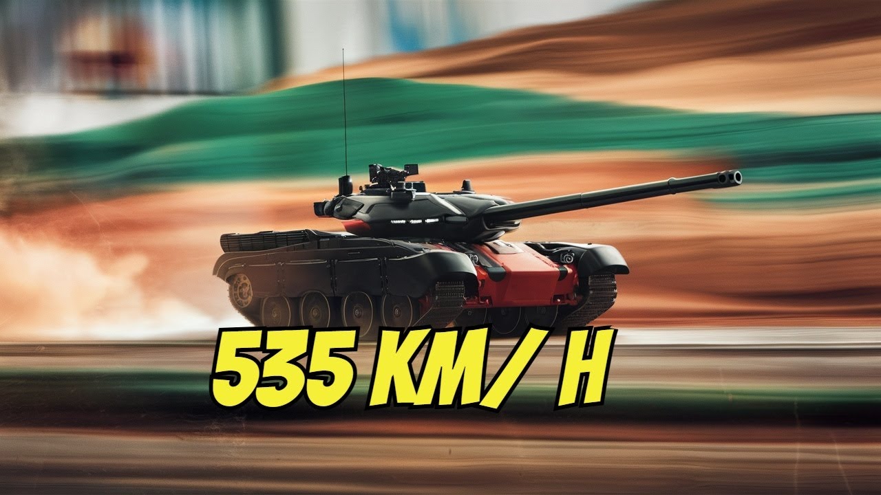World's Fastest Tank: JET POWERED TANK Hits 332 MPH