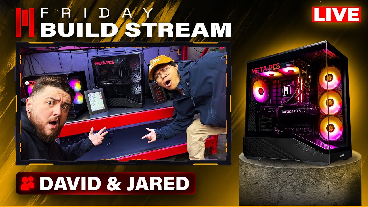FRIYAY BUILD STREAM! READY TO SHIP SYSTEMS! RATING YOUR SETUPS! PCPP CHALLENGE! (Portrait)