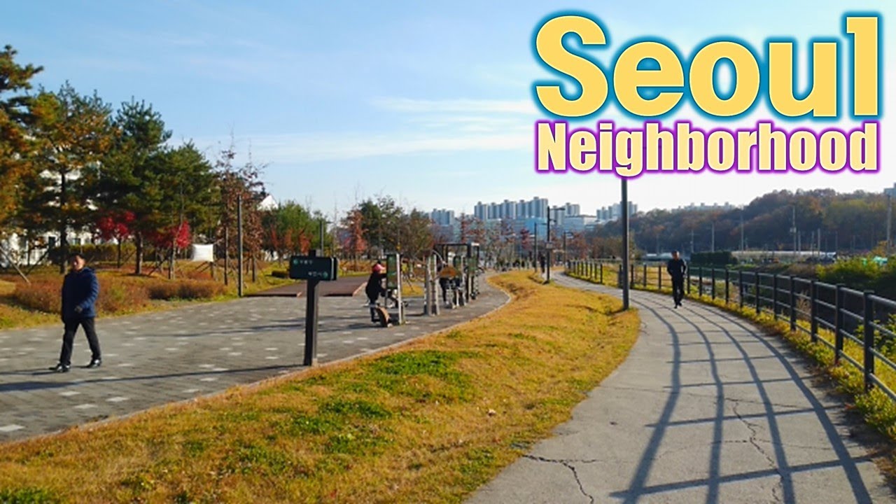 Seoul, Korea - Walking Tour of Neighborhood - 4K - Hang-dong [Guro-gu 3] 10(3)-18