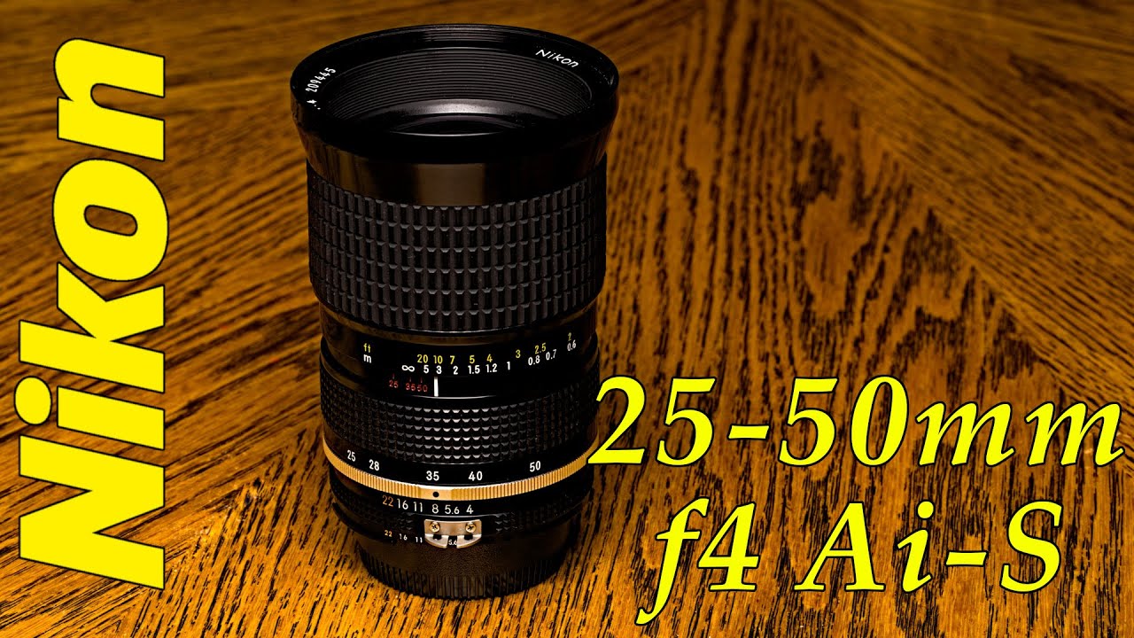 Vintage Nikon 25-50mm f4 Nikkor Lens Review on a Nikon D810