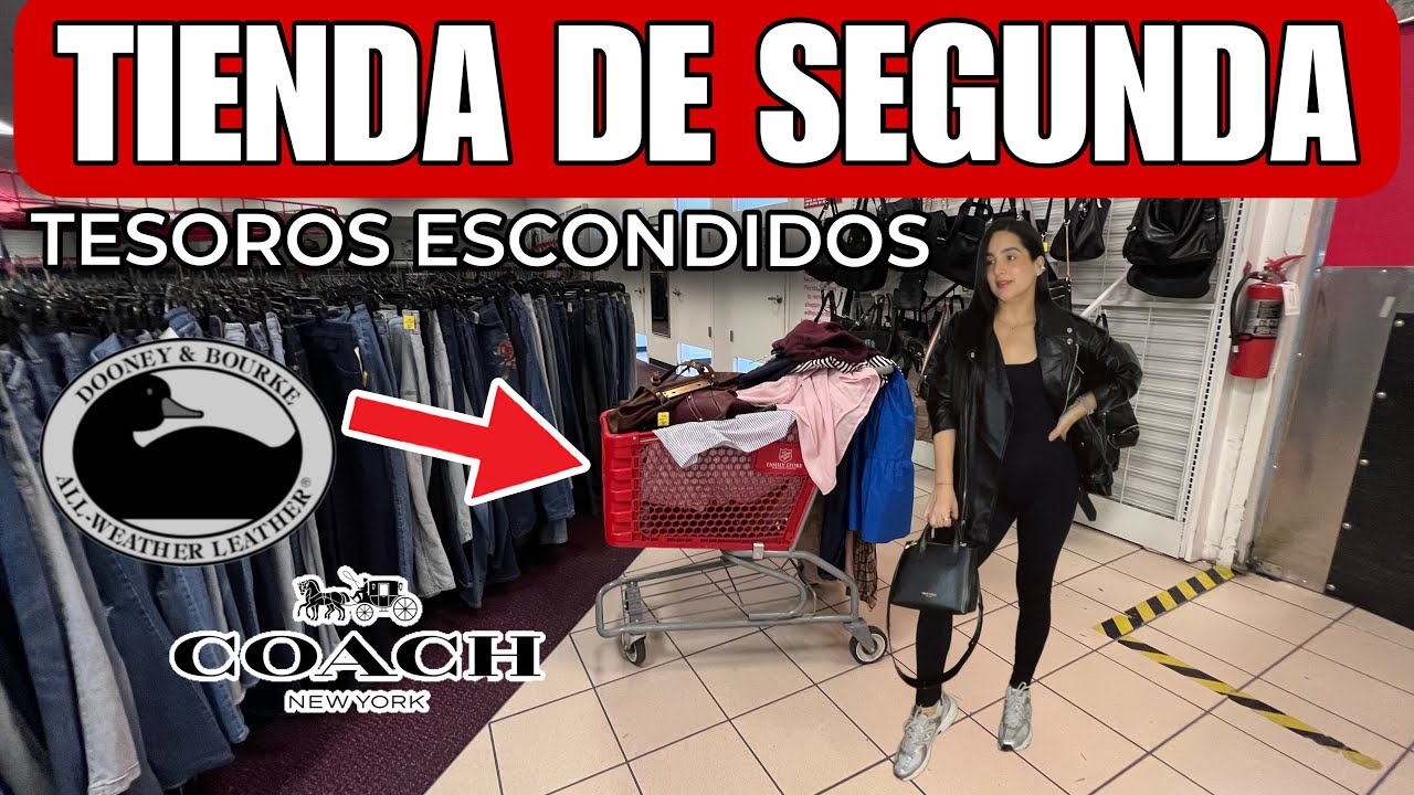 DÍA DE SUERTE en TIENDA DE SEGUNDA MANO | TESOROS QUE ENCONTRÉ BOLSOS Y ROPA USADA ♥️