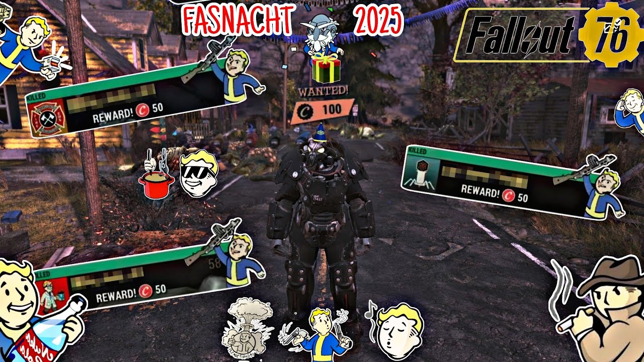 Terrorising Fasnacht 2025 | Fallout 76 PvP