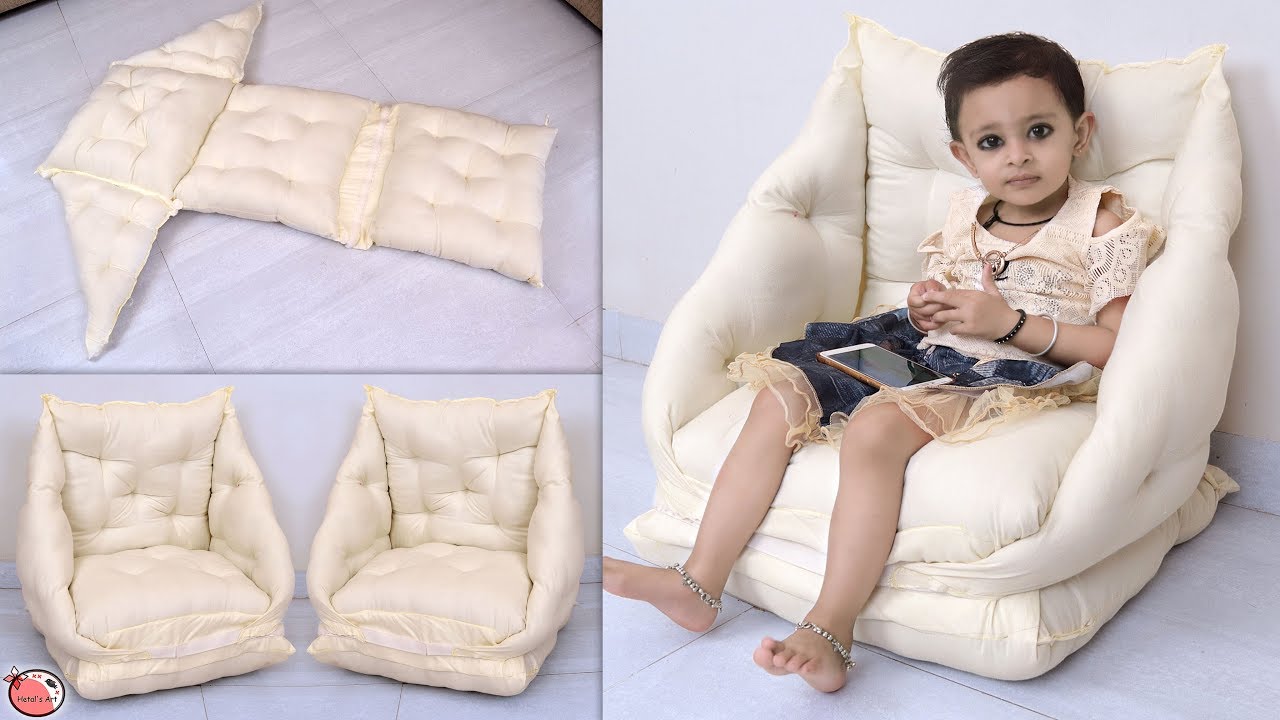 Baby's Sofa Chair DIY | Sofa Making Idea at Home