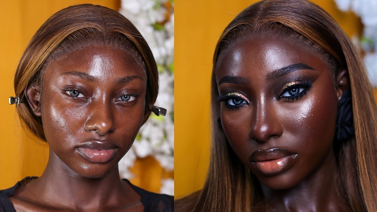 Makeup Tutorial For Dark Skin | Makeup Tutorial For Beginners | Step by Step #makeuptutorial 