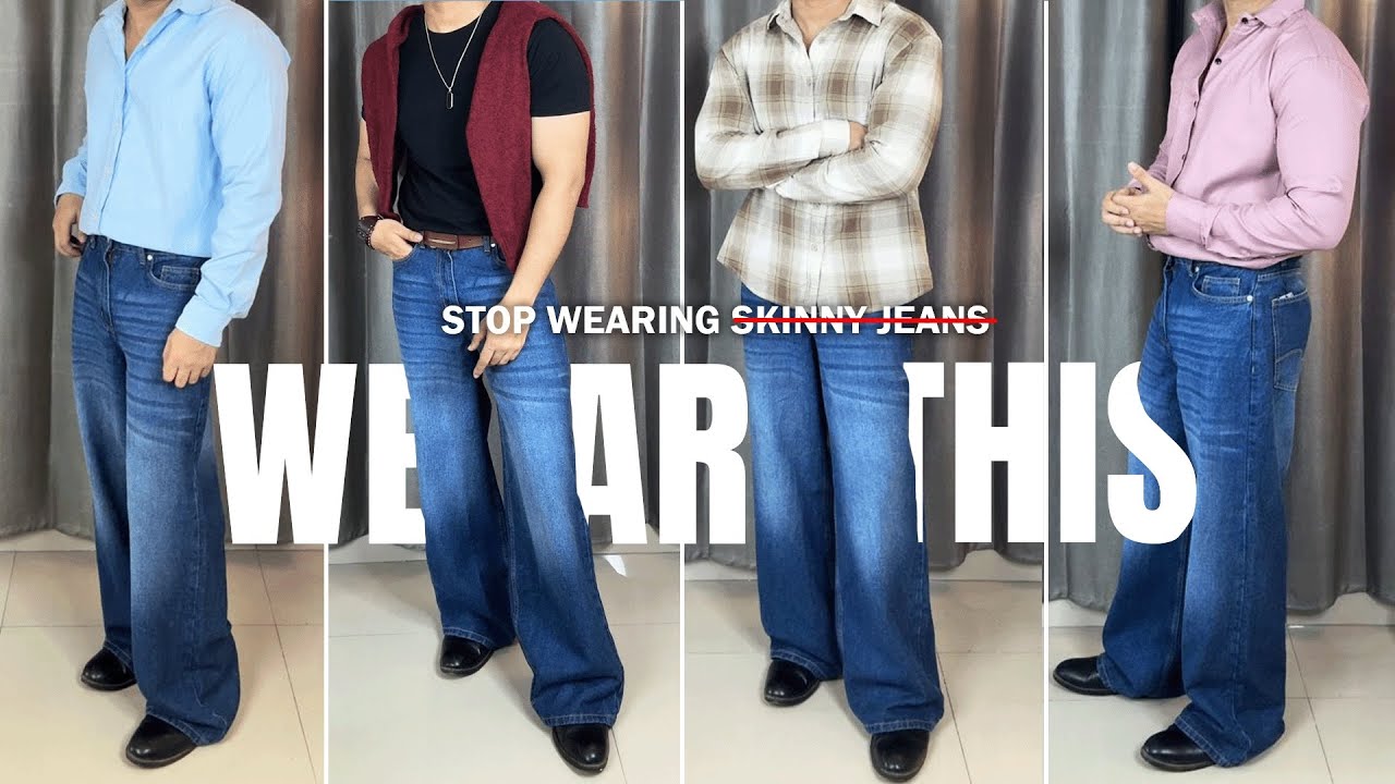 I Found The Perfect Wide Leg Jeans + Linen Shirts 🔥| 5 Clean Outfit Ideas For Men