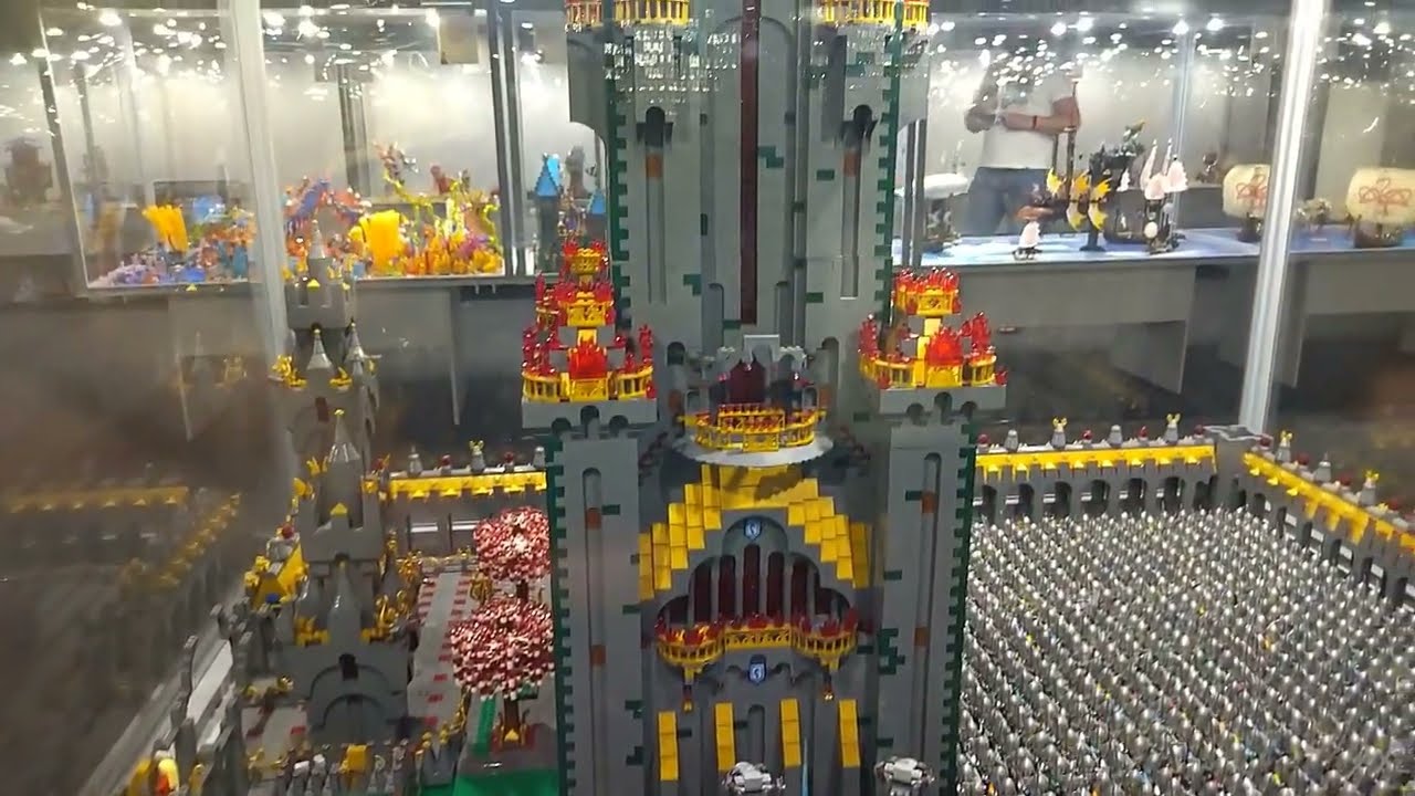 Wystawa LEGO, największe budowle LEGO