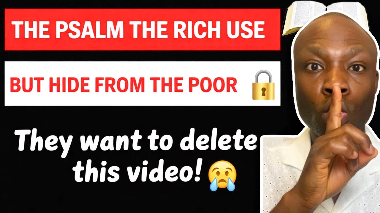 5 Minutes After You Read THIS Psalm, Money & Miracles Will Start Flowing (They Hid This From You!)