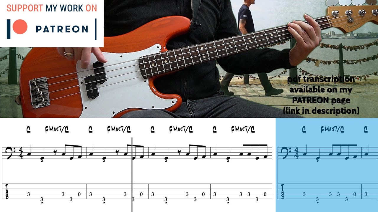 Wings - Band On The Run (Bass cover with tabs)