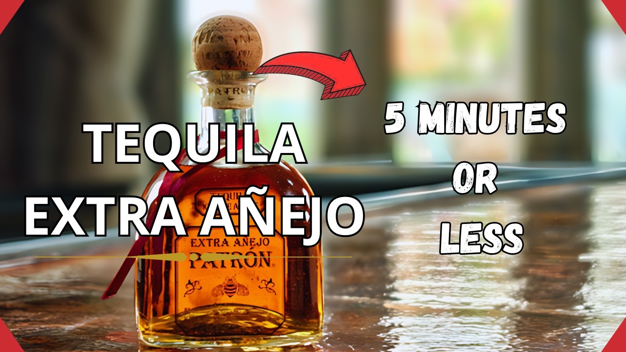 All you need to know about Tequila Extra A&ntilde;ejo in 5 minutes or less!