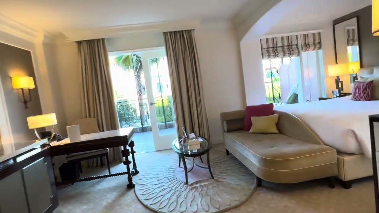 The Beverly Hills Hotel balcony room 