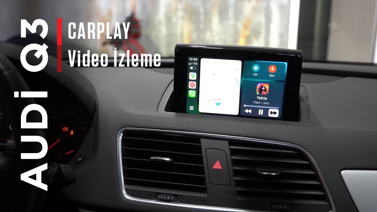 Audi Q3 2013-2020 İnterface Kablosuz Carplay -Orijinal Ekran- Video İzleme Geri Kamera
