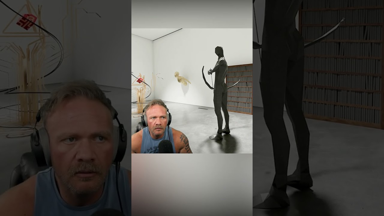 He Tried To KILL Me... #indiehorror #horrorgaming #pcgaming #gaming #jumpscare #twistedgallery