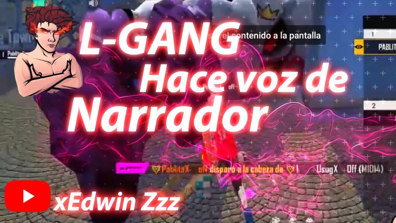 L-GANG HACE VOZ DE NARRADOR Y NARRA PVP EN DIRECTO!! | Clips En Directo #1
