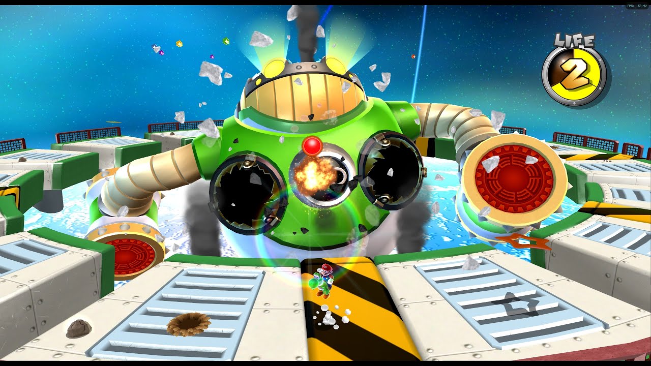 Bowser Jr.'s Mighty Megahammer Super Mario Galaxy 2 (4k UHD)