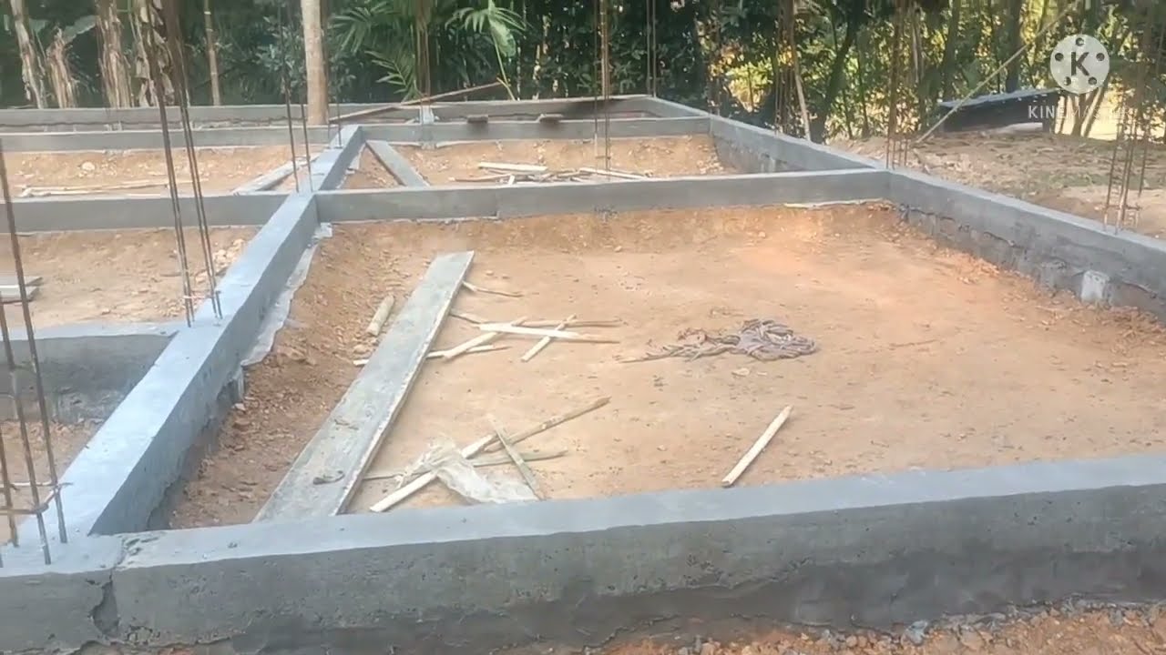 Assam type house foundation          construction 29×25 sqft