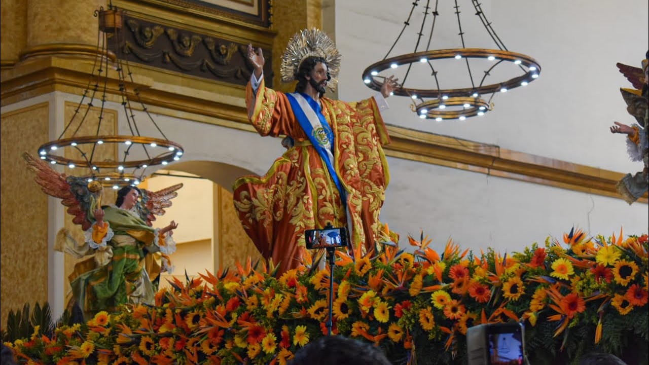 Salida de Catedral. Divino Salvador del Mundo 5 de Agosto 2024