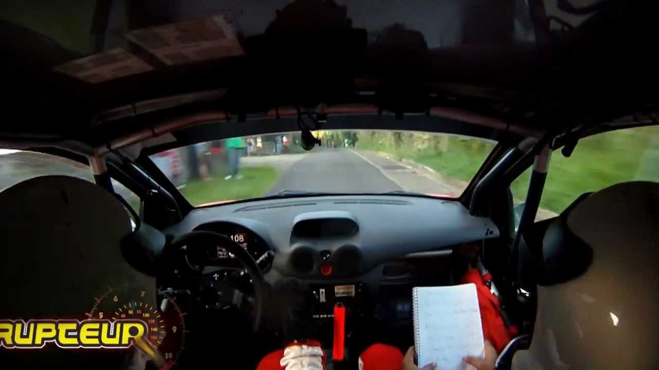 Rupteur Cam Embarquée Mongaillard/Perion Rallye Sud Basse Terre 2012 ES 4 C2R2