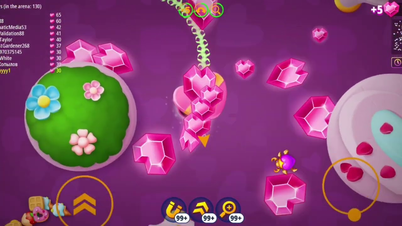 Heart Event in Worms Zone Io 