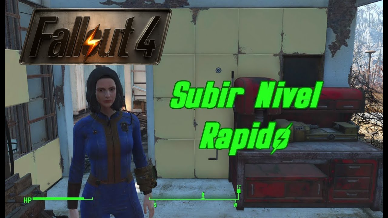 Fallout 4 - Incrementar Nivel Sin Salir de Santuario