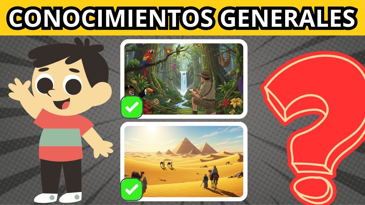 ⚡ Test rápido de cultura general — demuestra cuánto sabes en minutos