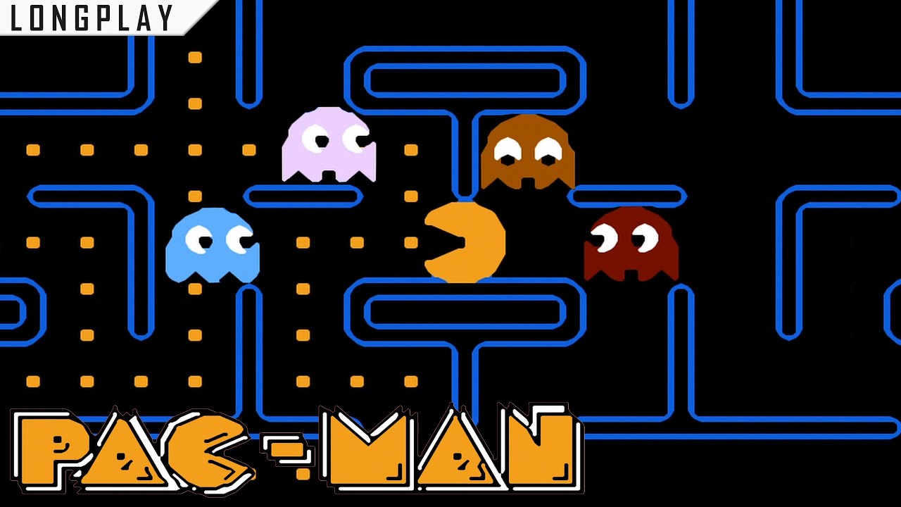 Pac-Man | 8-bit Nintendo | Longplay [Upscaled to 4K using xBRz]