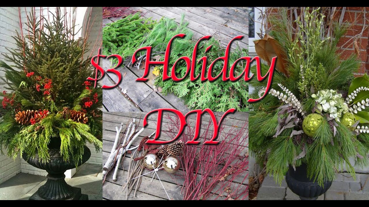 [DIY] How to Make / Decorate a Holiday / Christmas Urn for $3!  | YouTubeAnonymous