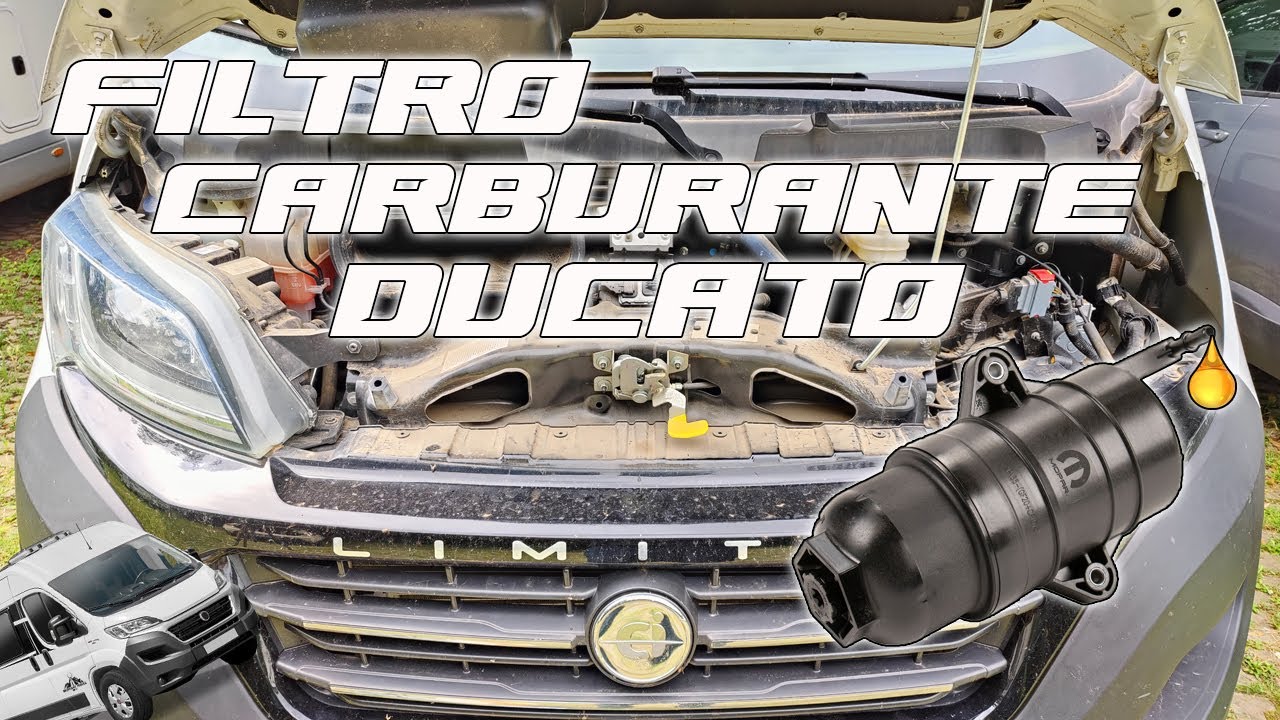 Sostituzione FILTRO CARBURANTE Fiat Ducato