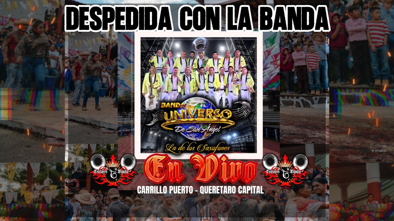 DESPEDIDA CON LA BANDA - BANDA UNIVERSO - EN VIVO 2026