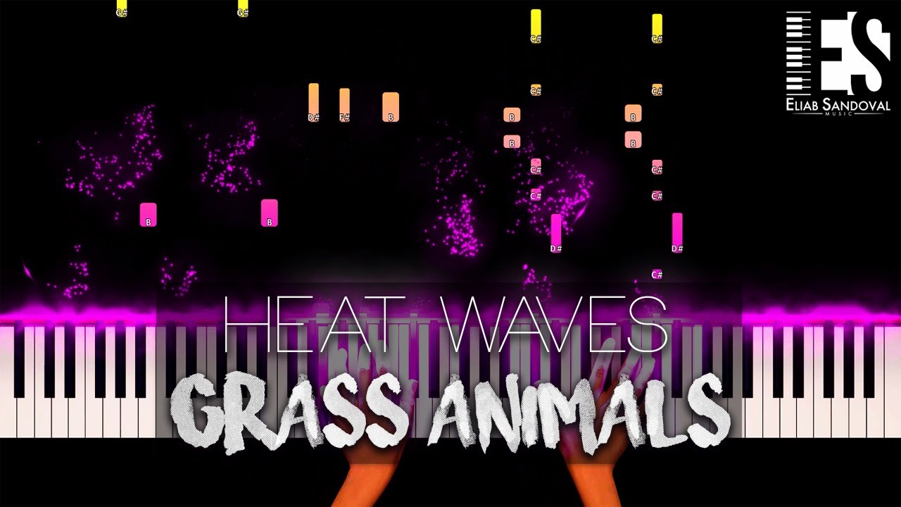 Heat Waves - Glass Animals (Piano Tutorial) | Eliab Sandoval