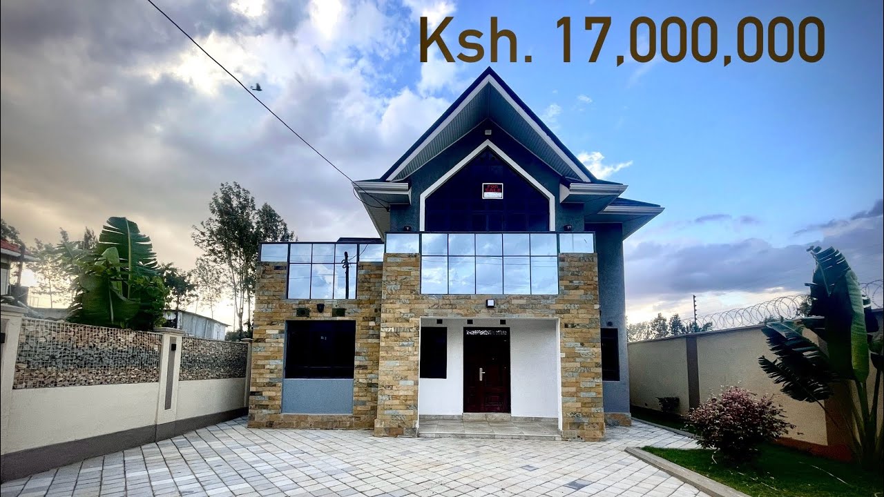 Inside a Ksh 17,000,000 American Inspired #4bedroom #maisonette In #ruiru #mugutha #kenya