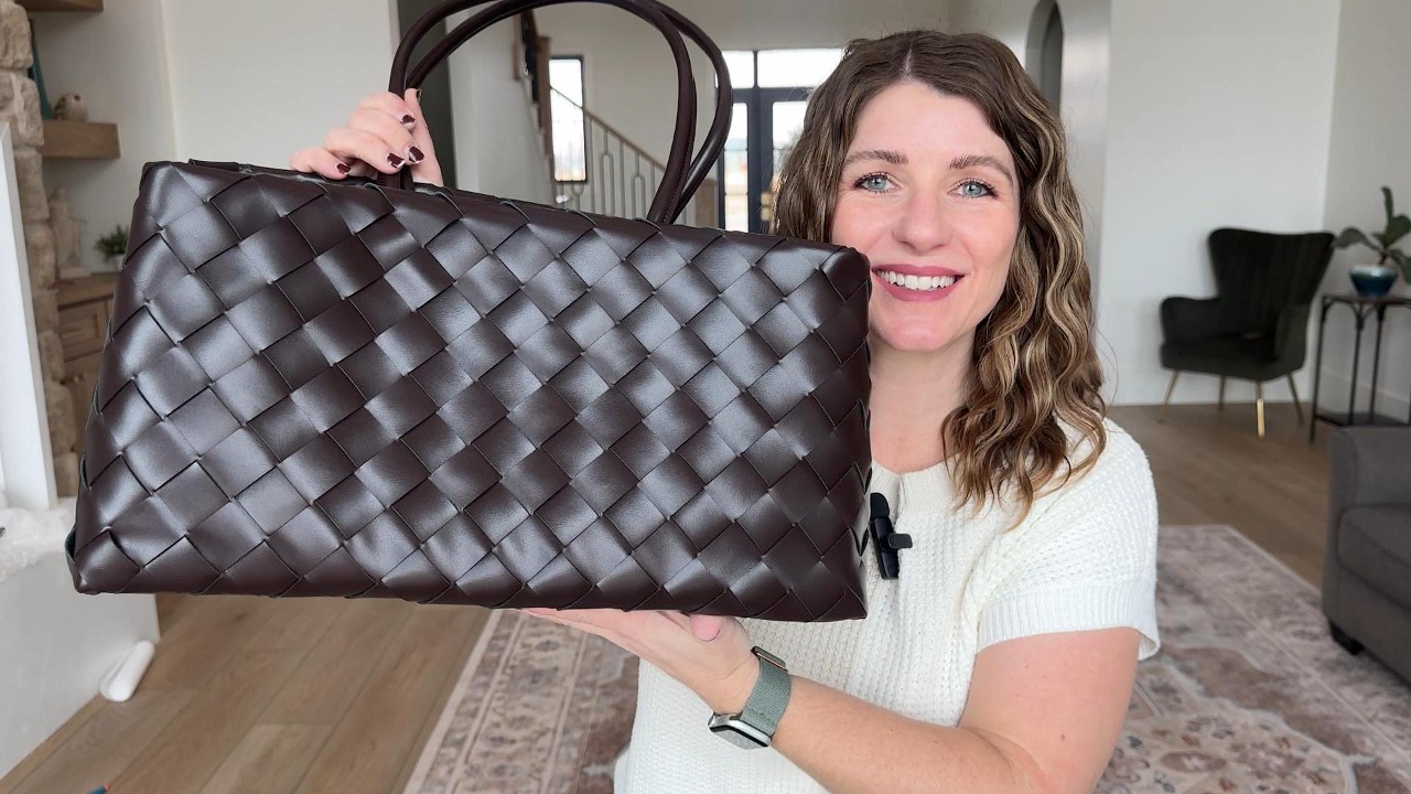 Affordable Quiet Luxury? Woven Tote Bag Honest Review