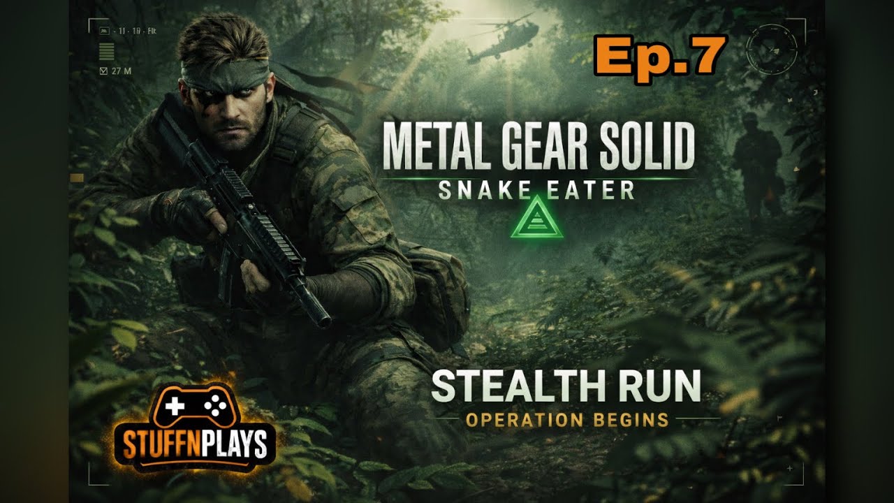 Episode 7: Inside the Groki Lab 🧪 🥼— Let’s Play Metal Gear Solid Δ | StuFFN Plays w/ Syd McCloud