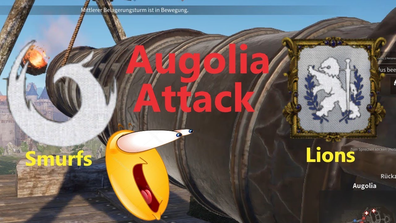Attacking Augolia! Smurfs Main VS. Lions Main - TW Capital - Conqueror's Blade - Norilicious