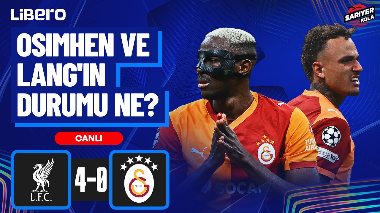 Noa Lang'ın Parmağı Koptu, Osimhen Kırık Şüphesi. Liverpool Galatasaray Maçının Lige Etkisi Olur Mu?