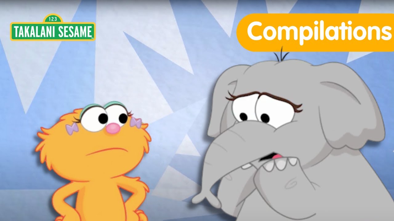 Zoe Feels Jealous & Elephant Feels Fearful | Takalani Sesame