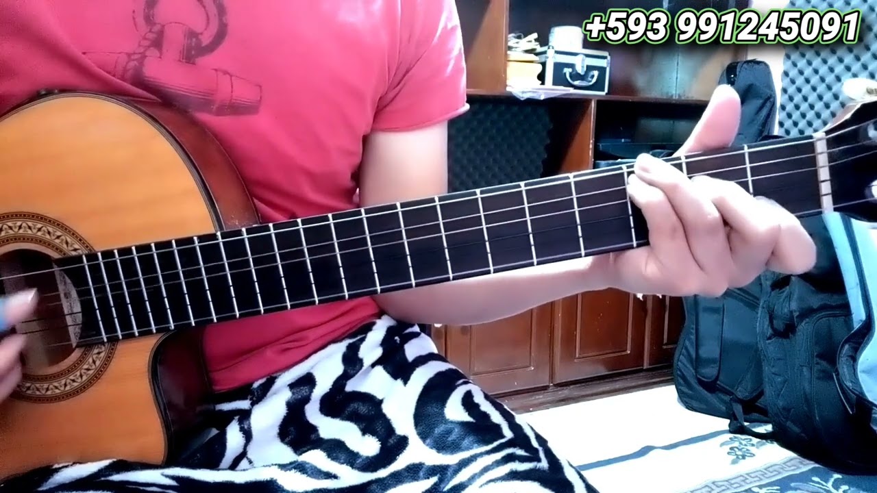 C&oacute;mo Tocar Pasillo / Guitarra Tutorial / Pasillo Ecuatoriano/ PATRICIO CHAMBA