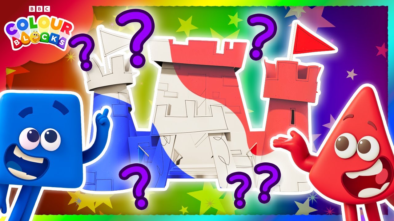 The Mysterious Uncoloured Castle! | FULL EPISODE - S1 E13 | Learn Colours - Kids Cartoons