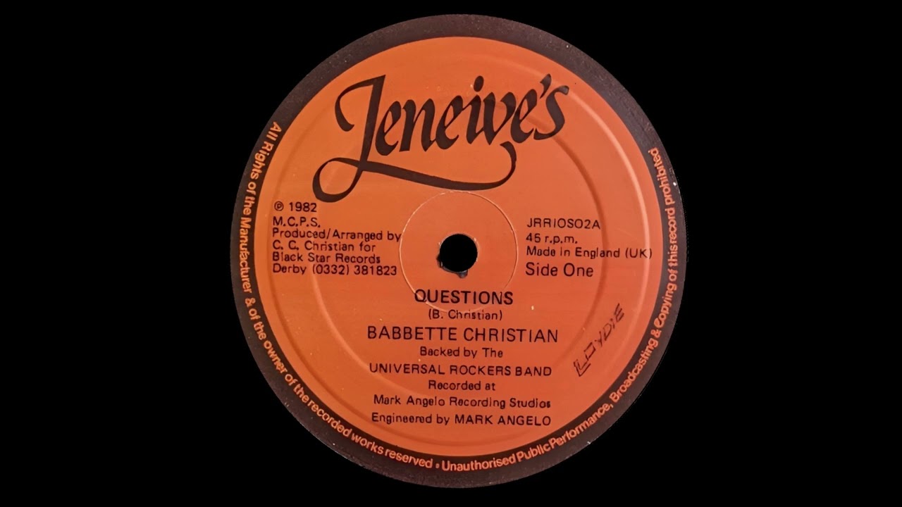 Babbette Christian - Questions  LOVERSROCK