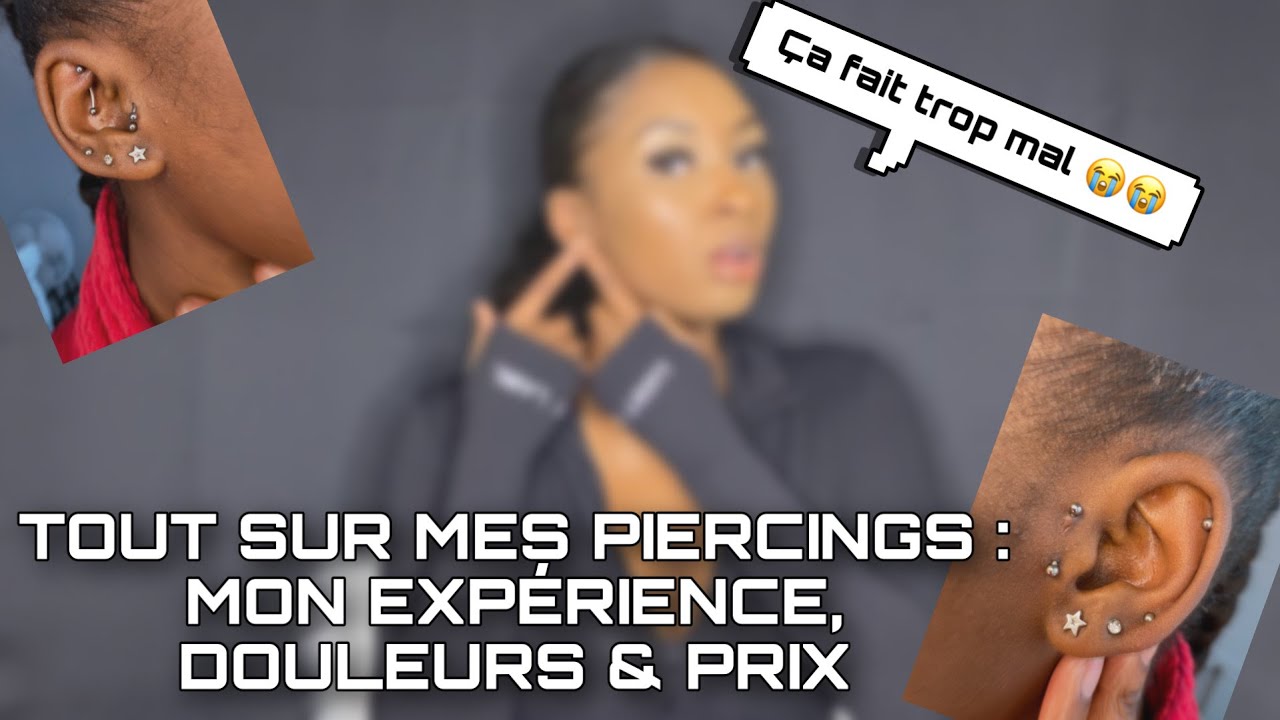 TALK 💬 - tout sur mes (15) piercings : smiley, nez, oreilles&hellip; (rejets douleurs & cicatrisation)