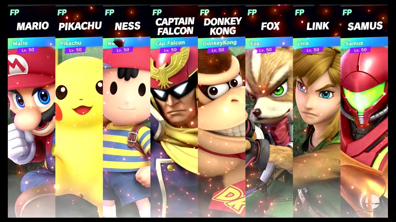 Super Smash Bros Ultimate Amiibo Fights – Request #22894 Smash 64 Free for all