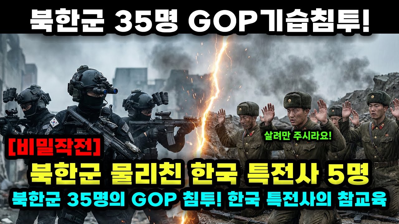 특전사 5명 vs 북한군 35명: 현대전에서 수적 우위가 무의미한 이유 | 알려지지 않은 전투