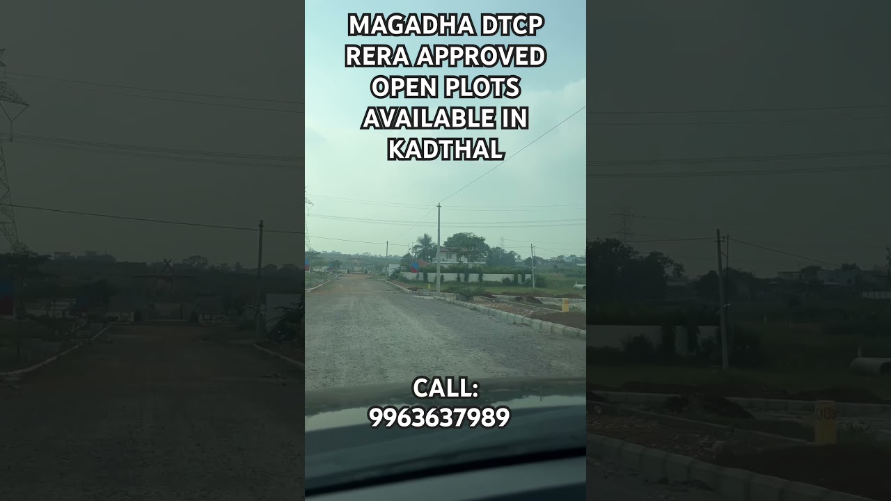@SRISAILAM HIGHWAY KADTHAL PLOTS AVAILABLE##commericalplots#realestate#highwaydevelopment#openplots