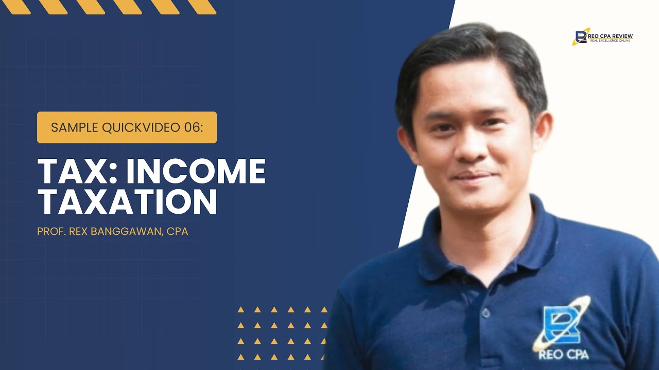 Sample 06: Income Taxation