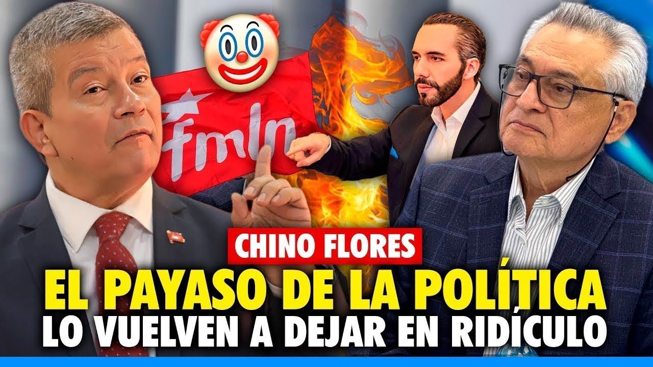 Chino Flores vuelve a quedar en ridículo por defender la corrupción del FMLN ❌ NO AGUANTÓ EL DEBATE