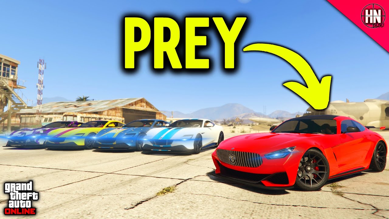 SCHLAGEN GT vs 4 HSW STINGERS | GTA 5 ManHunt!